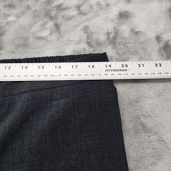 Catherines Pants Womens 1XWP 18/20WP PETITE Gray Refined Pull On Stretch Pockets - Picture 7 of 11